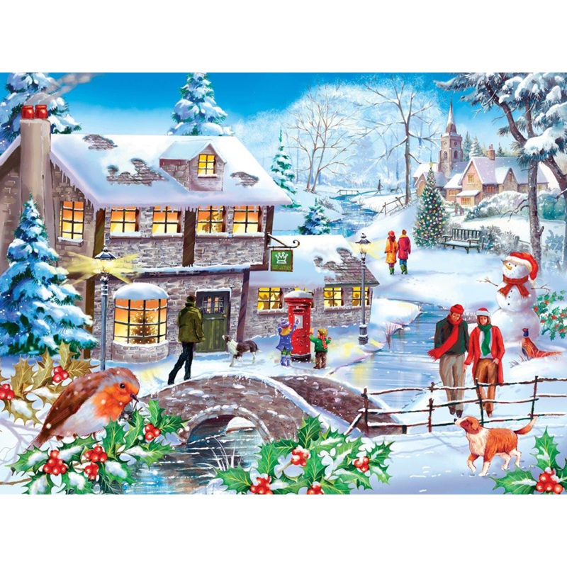 Winter Walk  500 Piece Jigsaw Puzzle