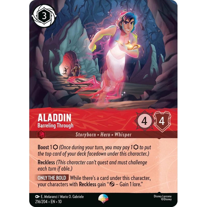 Aladdin – Barreling Through (Epic) (216/204) [Whispers in the Well] (ONLINE ORDER ONLY)