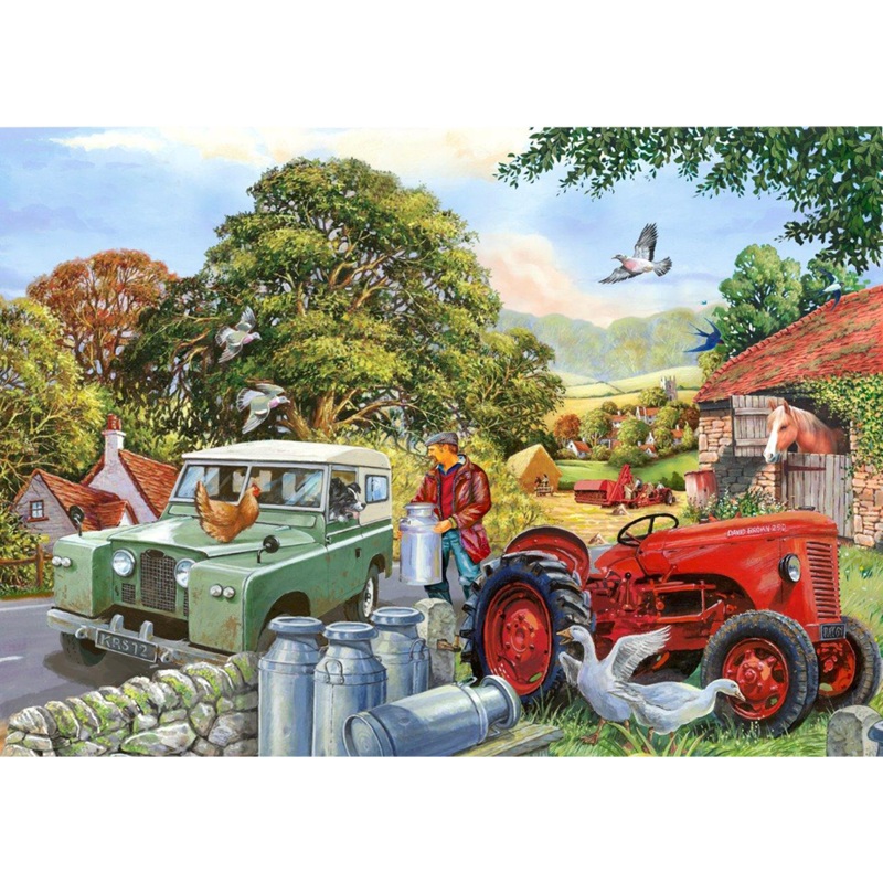 Bob & His Dog  BIG 500 Piece Jigsaw Puzzle