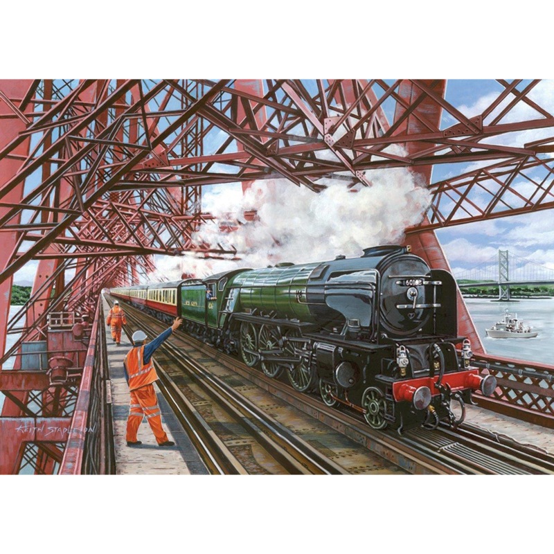 Crossing The Forth  BIG 500 Piece Jigsaw Puzzle