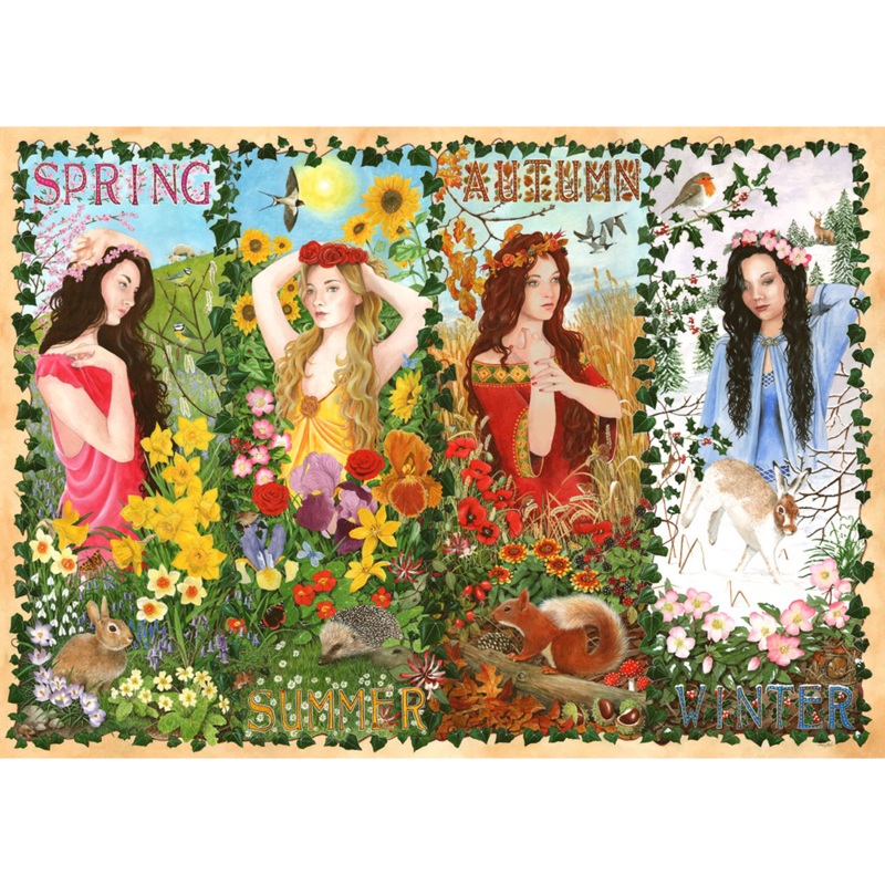 Four Seasons  1000 Piece Jigsaw Puzzle