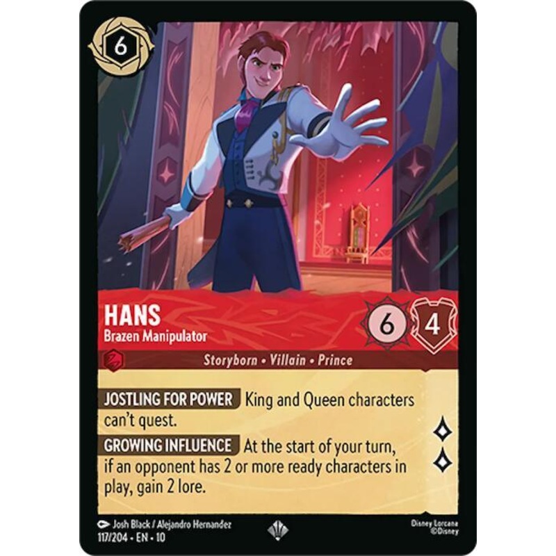 Hans – Brazen Manipulator (117/204) [Whispers in the Well] (ONLINE ORDER ONLY)