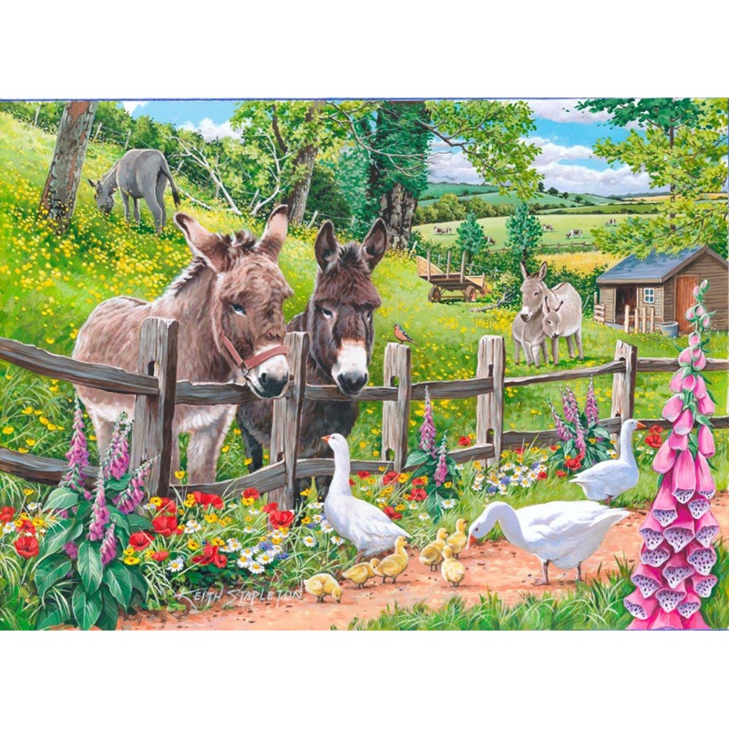 Jack & Jenny  BIG 250 Piece Jigsaw Puzzle