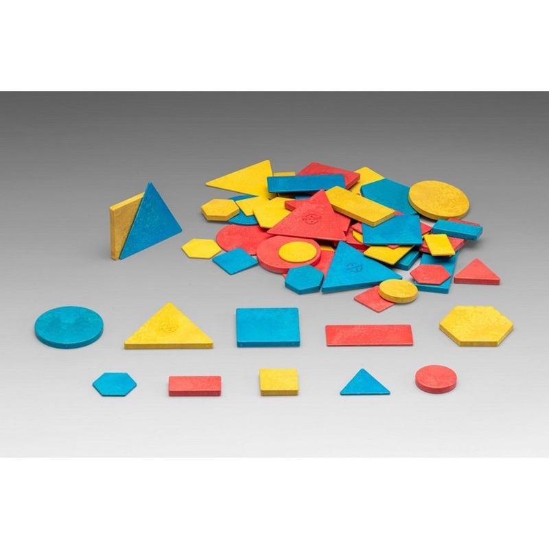 Wooden Attribute Blocks Pack of 60