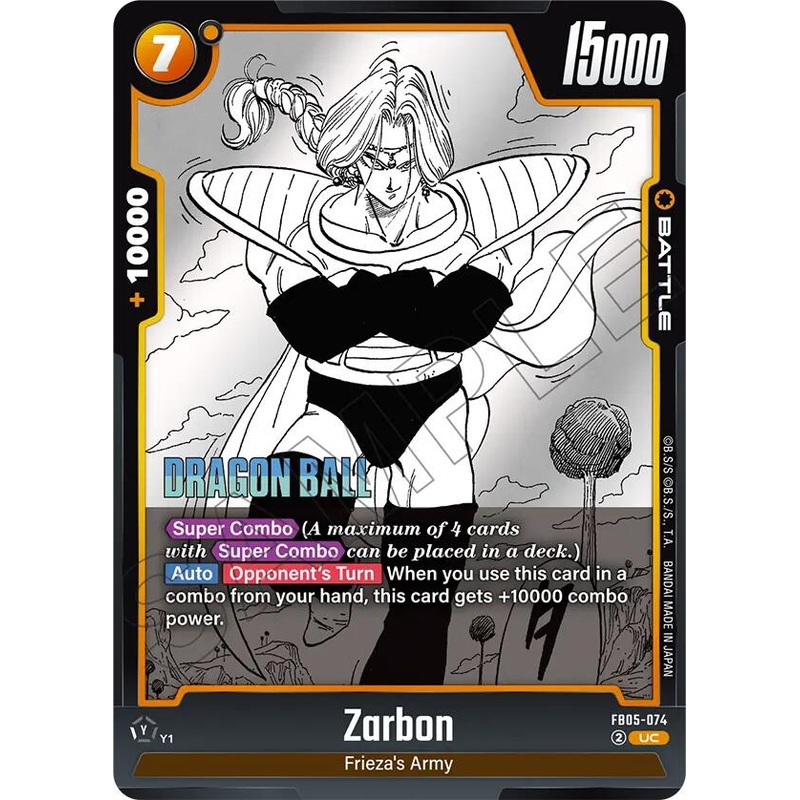 Zarbon (FB05-074) [Manga Booster 02] (ONLINE ORDER ONLY)