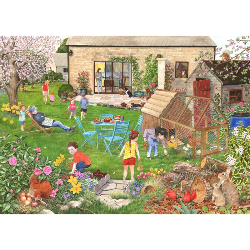 Egg Hunt  500 Piece Jigsaw Puzzle