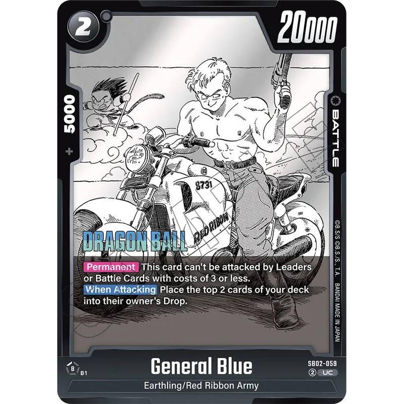 General Blue [Manga Booster 02] (ONLINE ORDER ONLY)