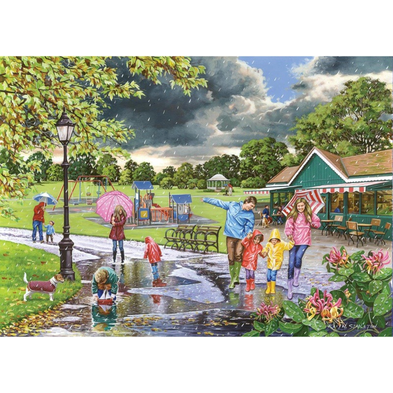 Puddles  500 Piece Jigsaw Puzzle