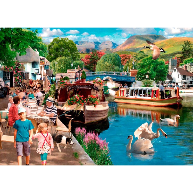 Sunny Afternoon  500 Piece Jigsaw Puzzle