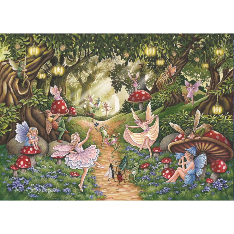 Faerie Dell  BIG 500 Piece Jigsaw Puzzle