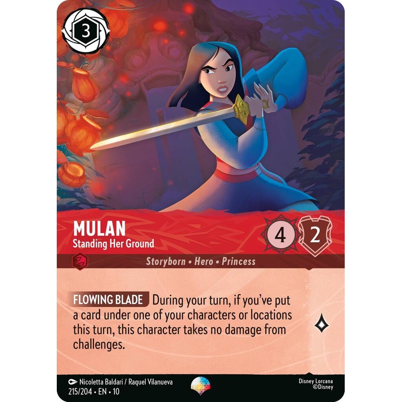 Mulan – Standing Her Ground (Epic) (215/204) [Whispers in the Well] (ONLINE ORDER ONLY)