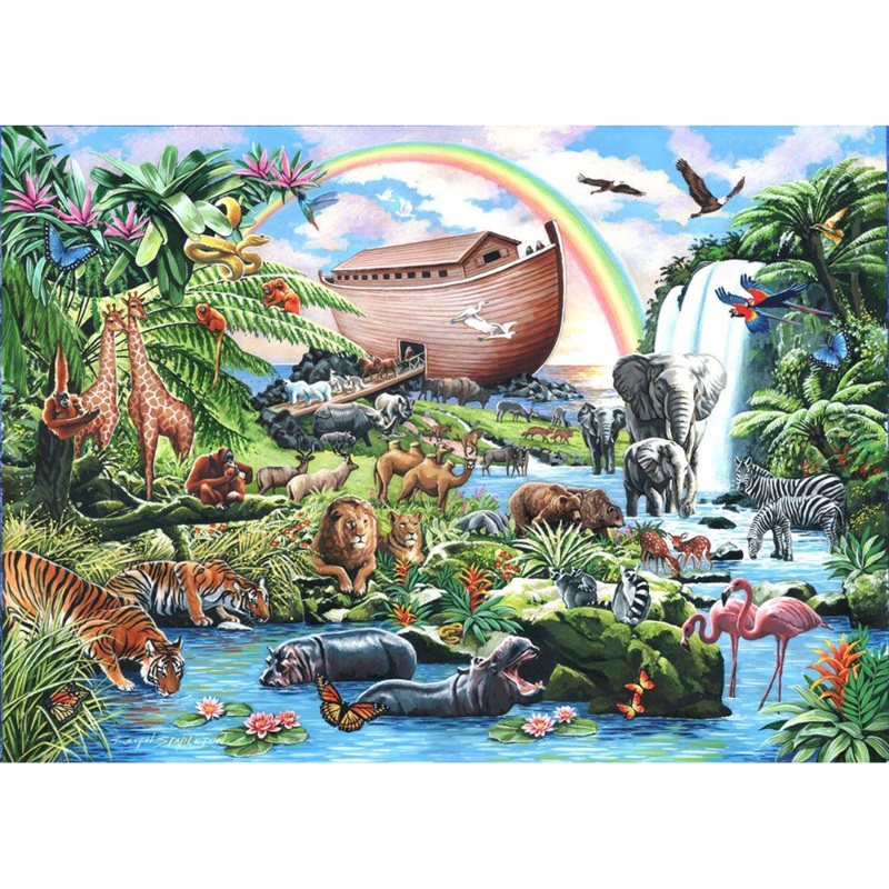 Noahs Ark  BIG 500 Piece Jigsaw Puzzle