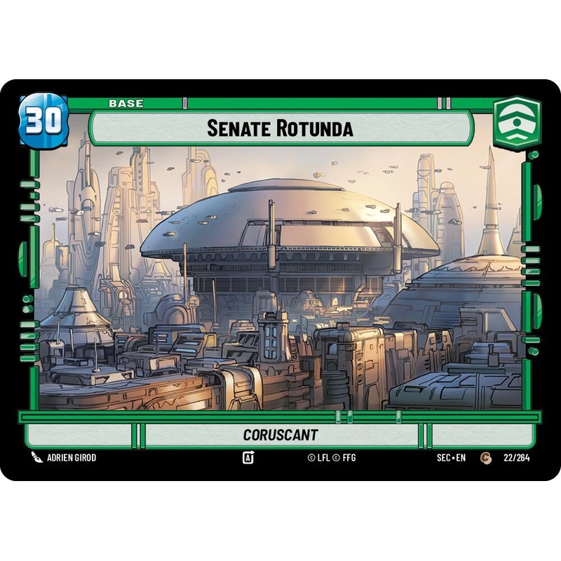 Senate Rotunda // Spy (22/264 // T01/T02) (22/264 // T01/T02) [Secrets of Power] (ONLINE ORDER ONLY)