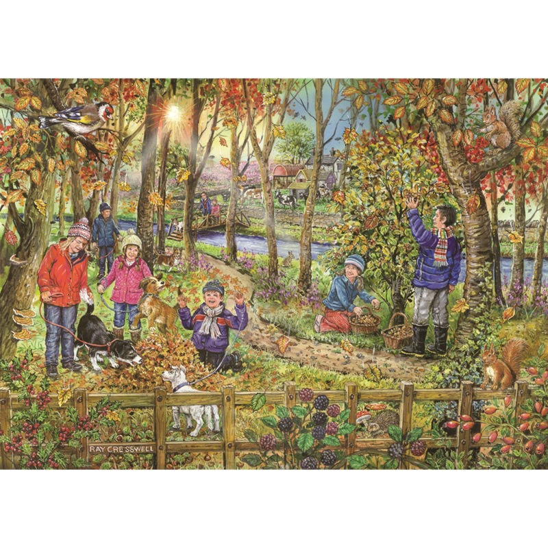 Autumn Leaves  BIG 250 Piece Jigsaw Puzzle