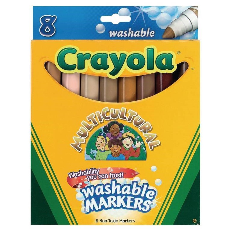 Crayola Multicultural Marker Pack of 8