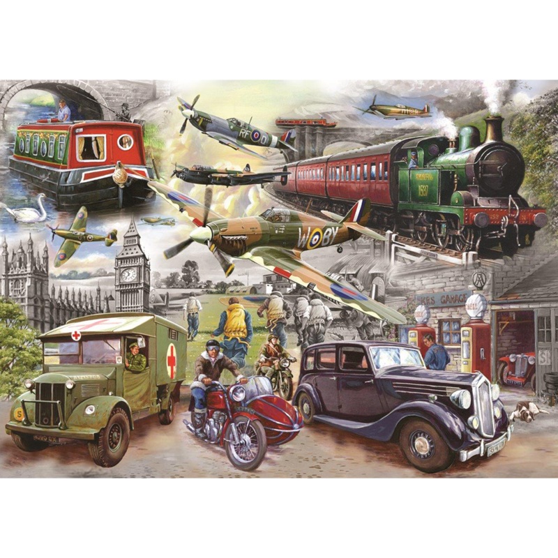 Fading Memories  1000 Piece Jigsaw Puzzle