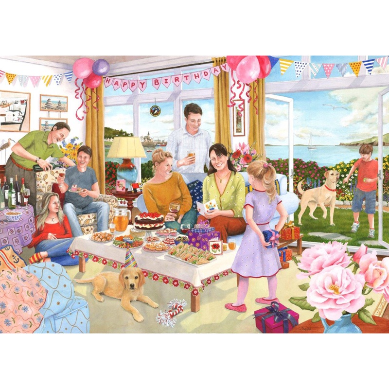 Happy Birthday  1000 Piece Jigsaw Puzzle