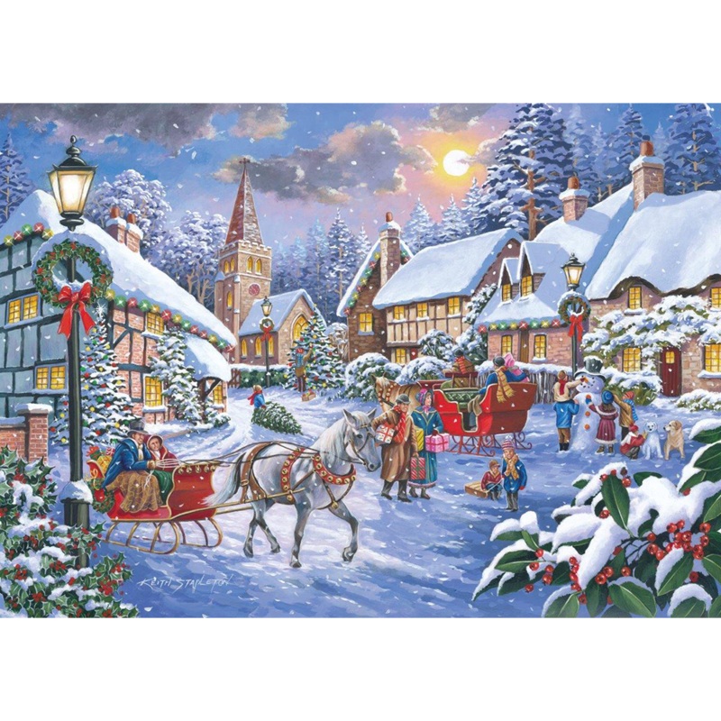 Jingle Bells  1000 Piece Jigsaw Puzzle