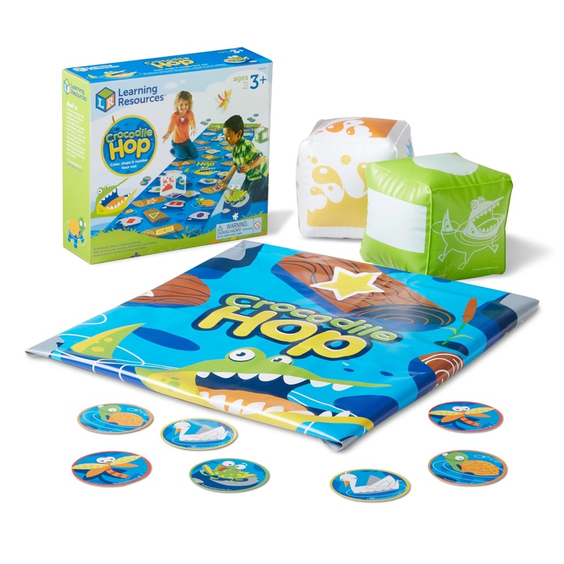 Learning Resources Crocodile Hop Early Maths Activity Set