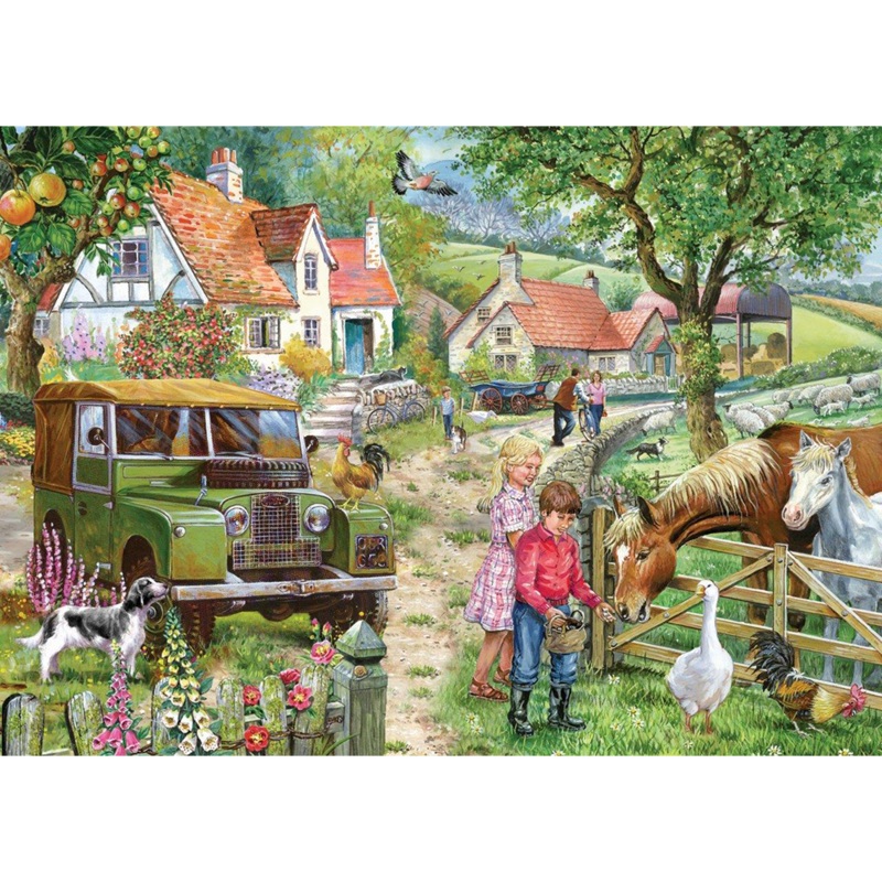 Orchard Farm  1000 Piece Jigsaw Puzzle