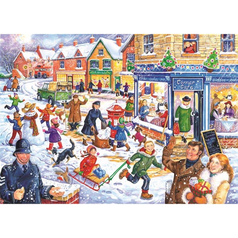 Out In The Snow  BIG 250 Piece Jigsaw Puzzle
