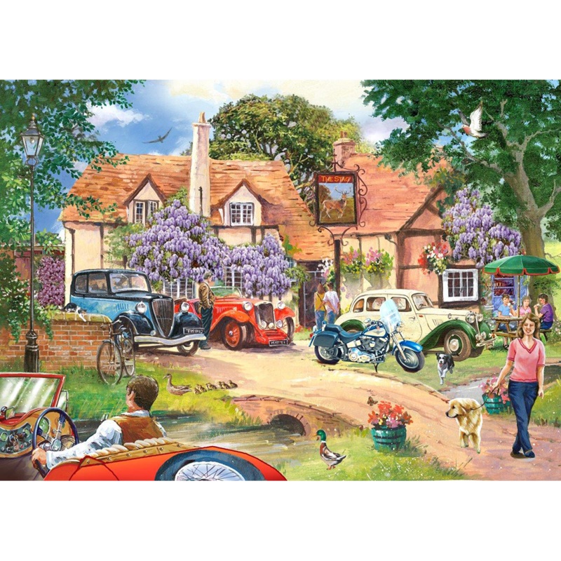 Pub Lunch  BIG 250 Piece Jigsaw Puzzle