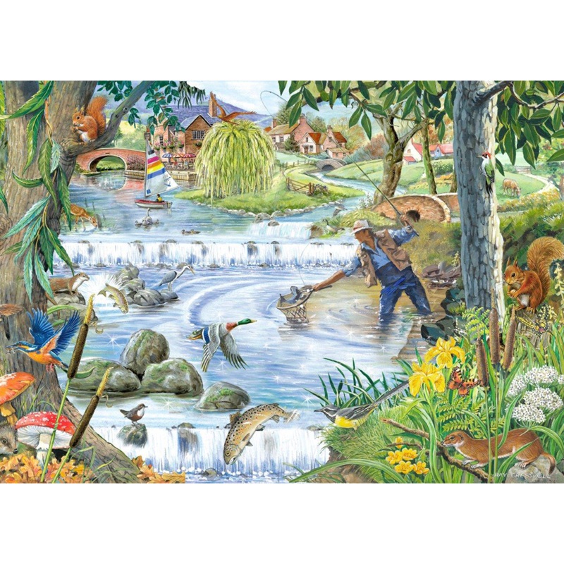 Sparkling Waters  BIG 250 Piece Jigsaw Puzzle