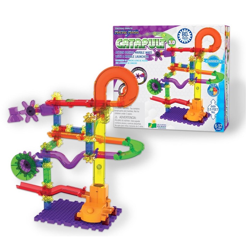 Techno Gears Marble Mania  Catapult 3.0 80+pcs