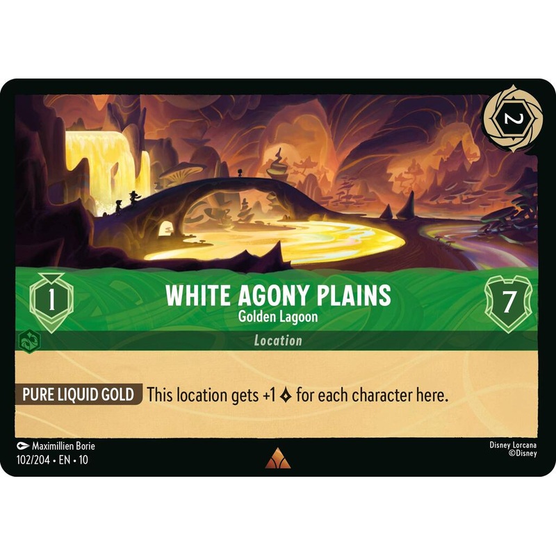White Agony Plains – Golden Lagoon (102/204) [Whispers in the Well] (ONLINE ORDER ONLY)
