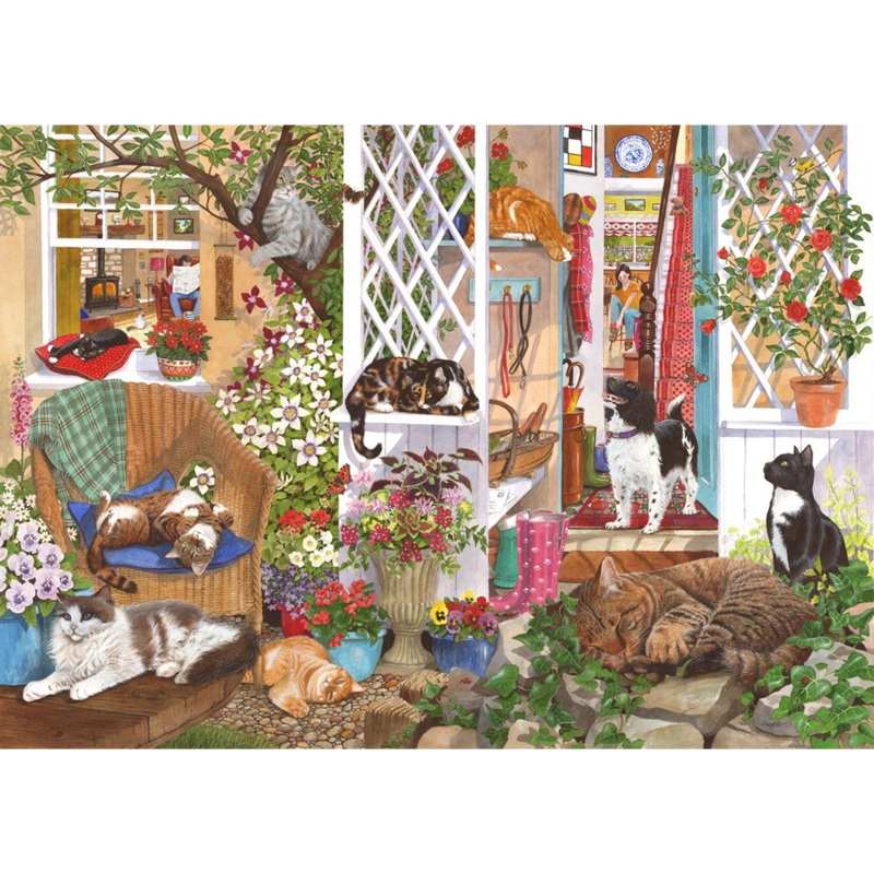 Feline Fine  1000 Piece Jigsaw Puzzle
