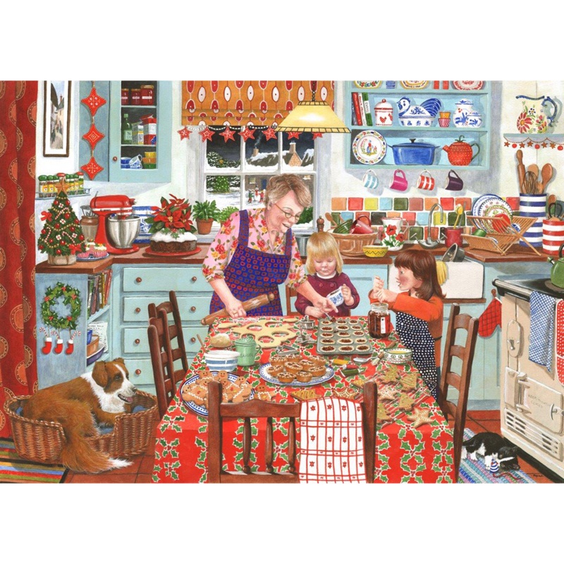 Festive Fancies  BIG 500 Piece Jigsaw Puzzle
