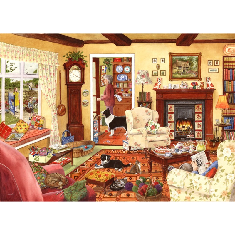 In Time For Tea  BIG 500 Piece Jigsaw Puzzle