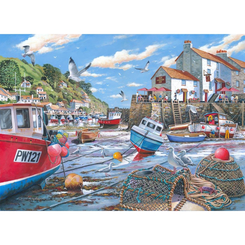 Low Tide  1000 Piece Jigsaw Puzzle
