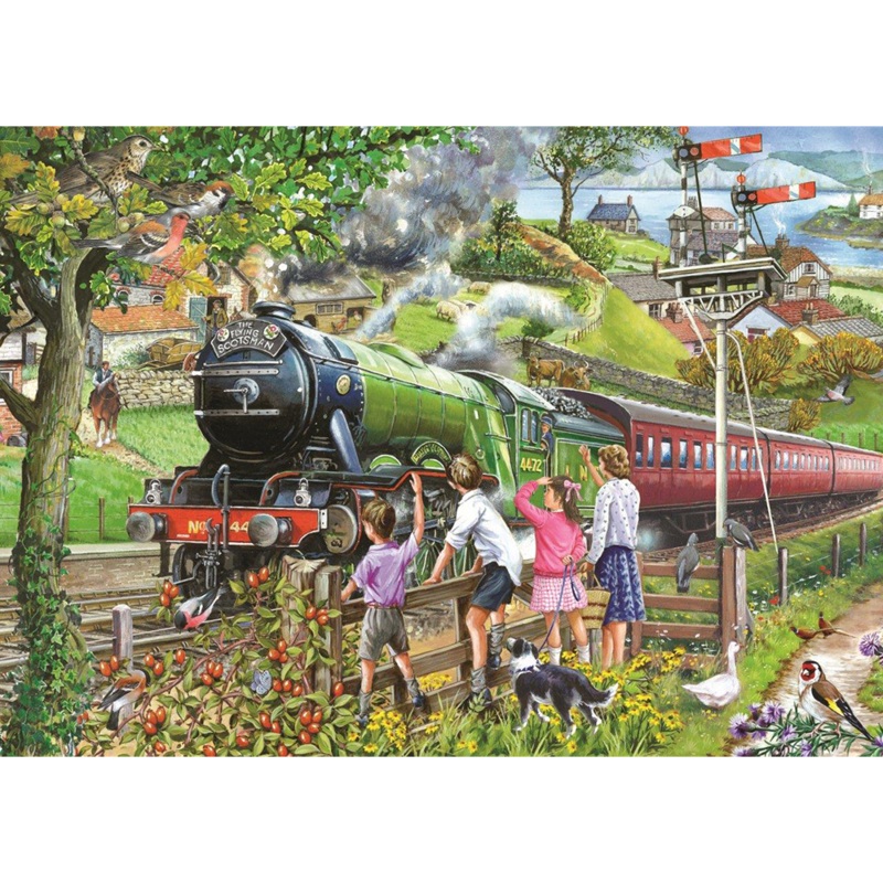 Full Steam Ahead  1000 Piece Jigsaw Puzzle