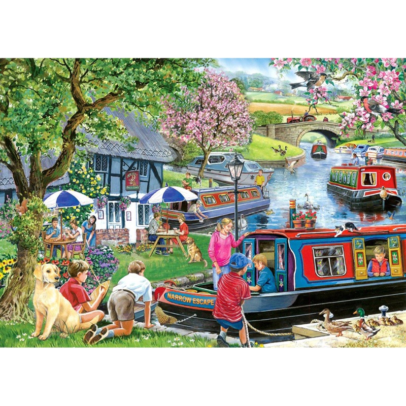 Narrow Escape  1000 Piece Jigsaw Puzzle