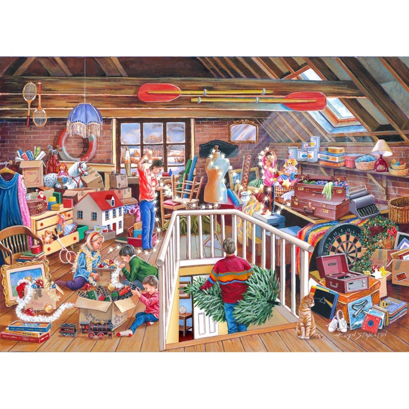 No.22  Hunt The Baubles  1000 Piece Jigsaw Puzzle