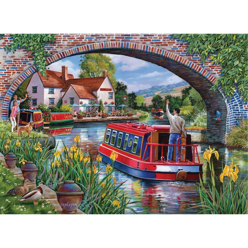 Over & Under  BIG 500 Piece Jigsaw Puzzle