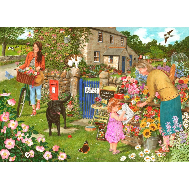 Pocketful Of Posies  1000 Piece Jigsaw Puzzle