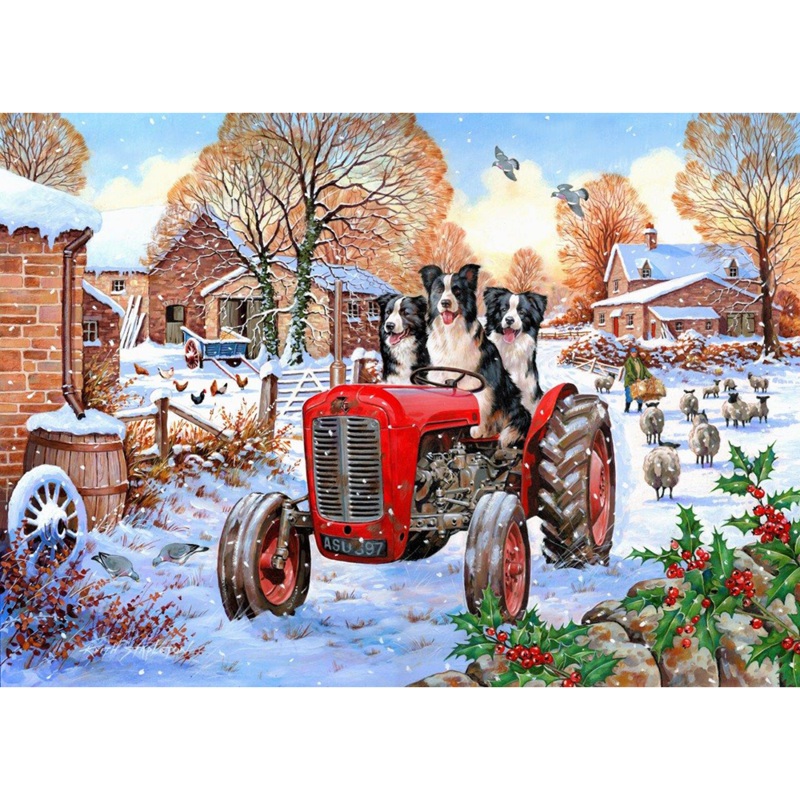 Beau, Belle & Bramble  1000 Piece Jigsaw Puzzle