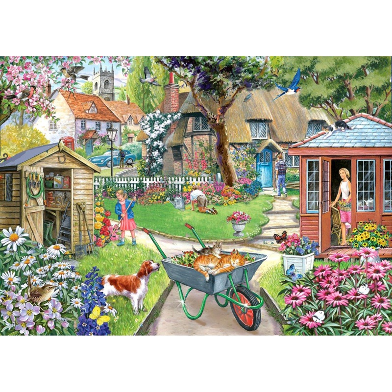 Bloomin Lovely  BIG 500 Piece Jigsaw Puzzle