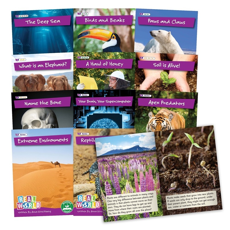 Letters & Sounds Real World Non-Fiction Hi-Lo Decodables Phase 5