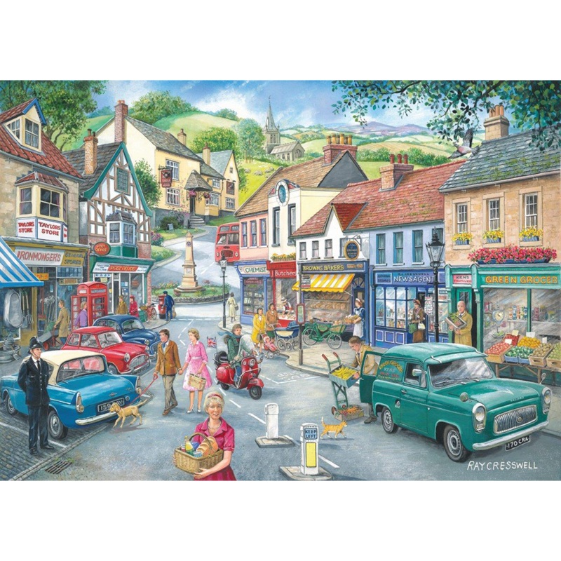 No.23  At The Shops  1000 Piece Jigsaw Puzzle