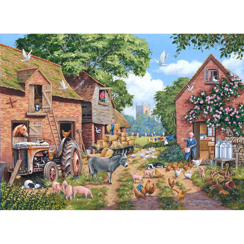 No.24  Farm Focus   1000 Piece Jigsaw Puzzle