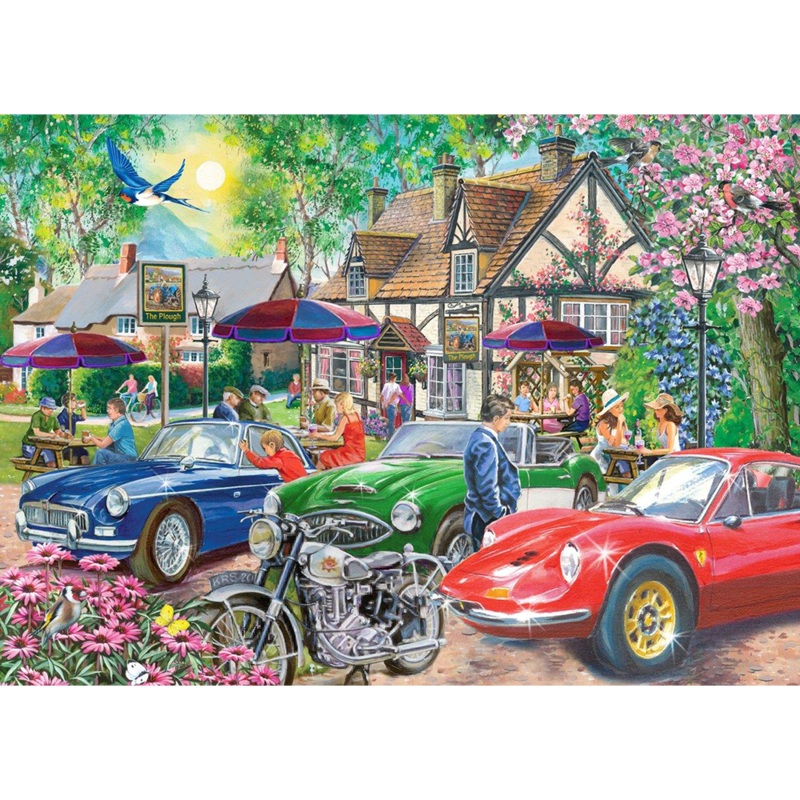 Plough Inn  BIG 500 Piece Jigsaw Puzzle