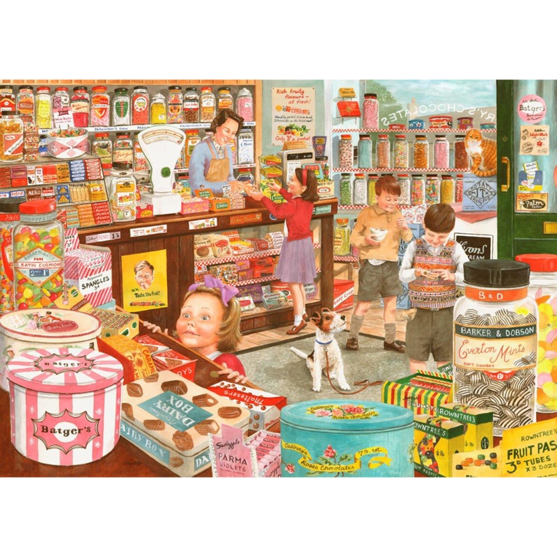 Thrupenny Bits  BIG 500 Piece Jigsaw Puzzle