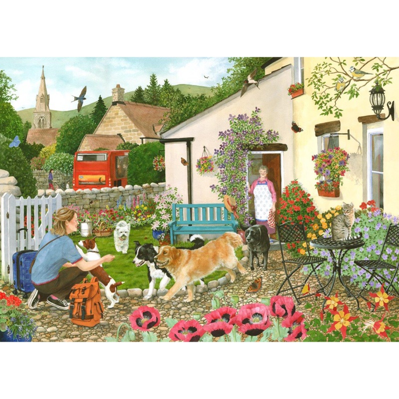 Welcoming Committee  BIG 500 Piece Jigsaw Puzzle