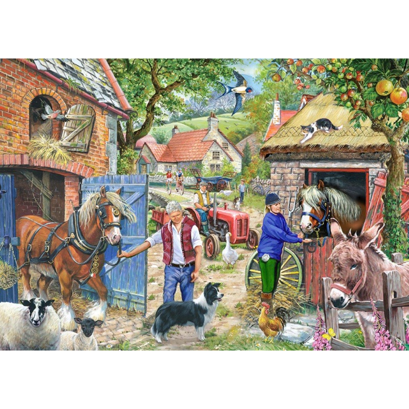 Appletree Lane  1000 Piece Jigsaw Puzzle