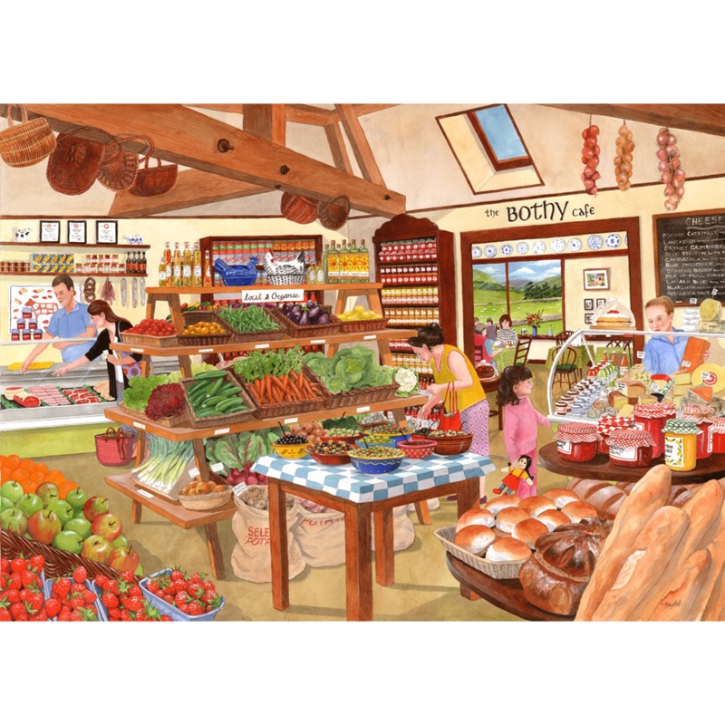 Deli Delicious  BIG 500 Piece Jigsaw Puzzle
