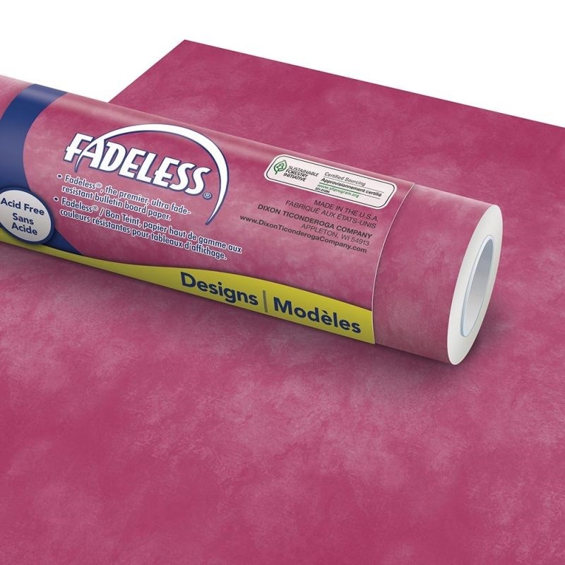 Fadeless Display Rolls 1.2m x 3.7m Wash Berry