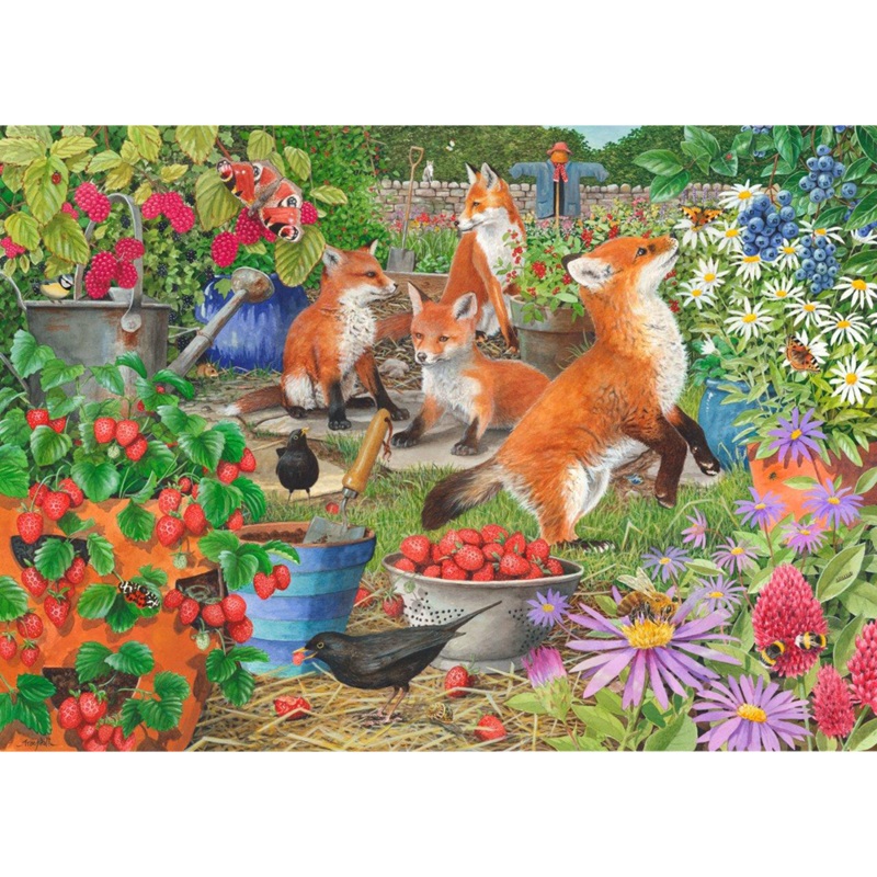 Foxy Ladies  1000 Piece Jigsaw Puzzle